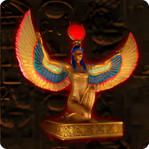 Book of Ra - Symbol Statue of Horus