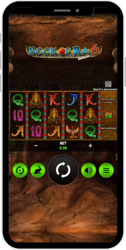 Book of Ra Deluxe 6 Start game